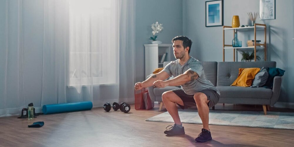 Static Hold Squat (Hold this position for FIVE Seconds on each rep!)